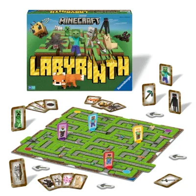 Настольная игра Ravensburger 247714 Лабиринт Minecraft 247714
