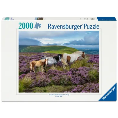 Пазл Ravensburger 017516 Дикие лошади 2000 элементов 017516