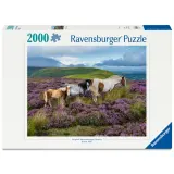 Пазл Ravensburger 017516 Дикие лошади 2000 элементов 017516 — фото 1