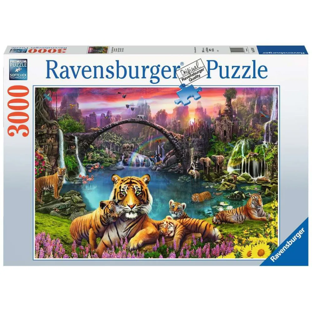Пазл Ravensburger 167197 Дикая природа с цветами 3000 элементов 167197