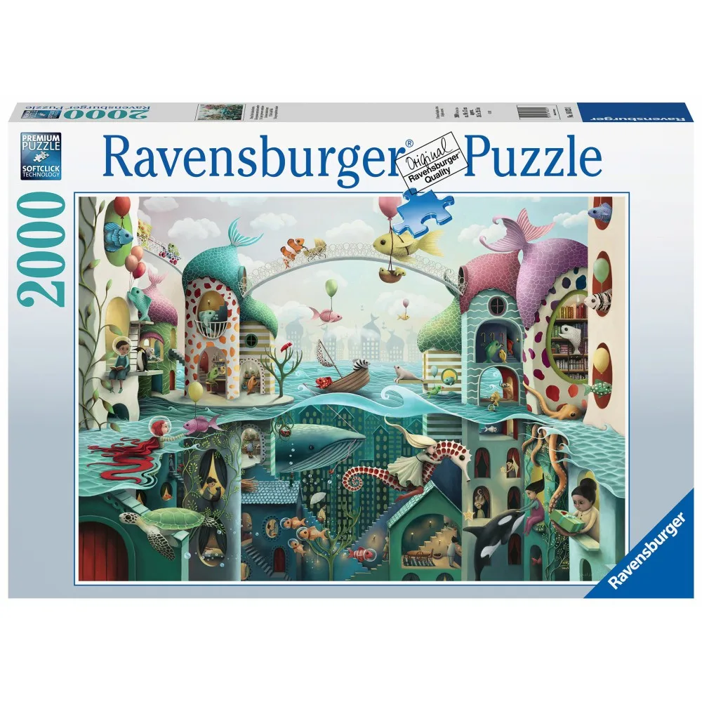 Пазл Ravensburger 168231 Если бы рыбы умели говорить 2000 элементов 168231