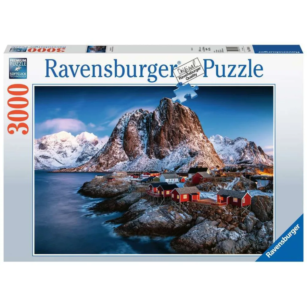 Пазл Ravensburger 170814 Хамнёй Лофотенские острова 3000 элементов 170814