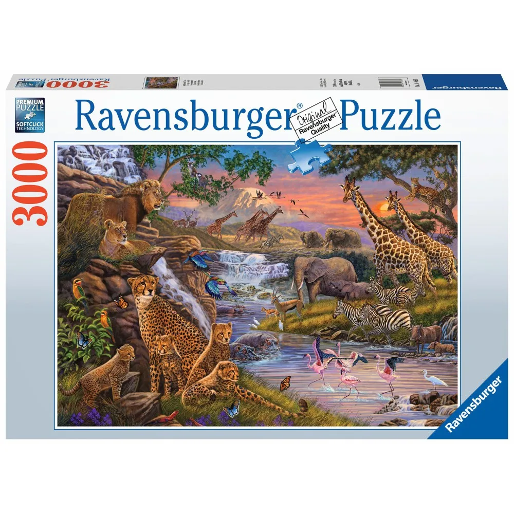 Пазл Ravensburger 164653 Царство животных 3000 элементов 164653