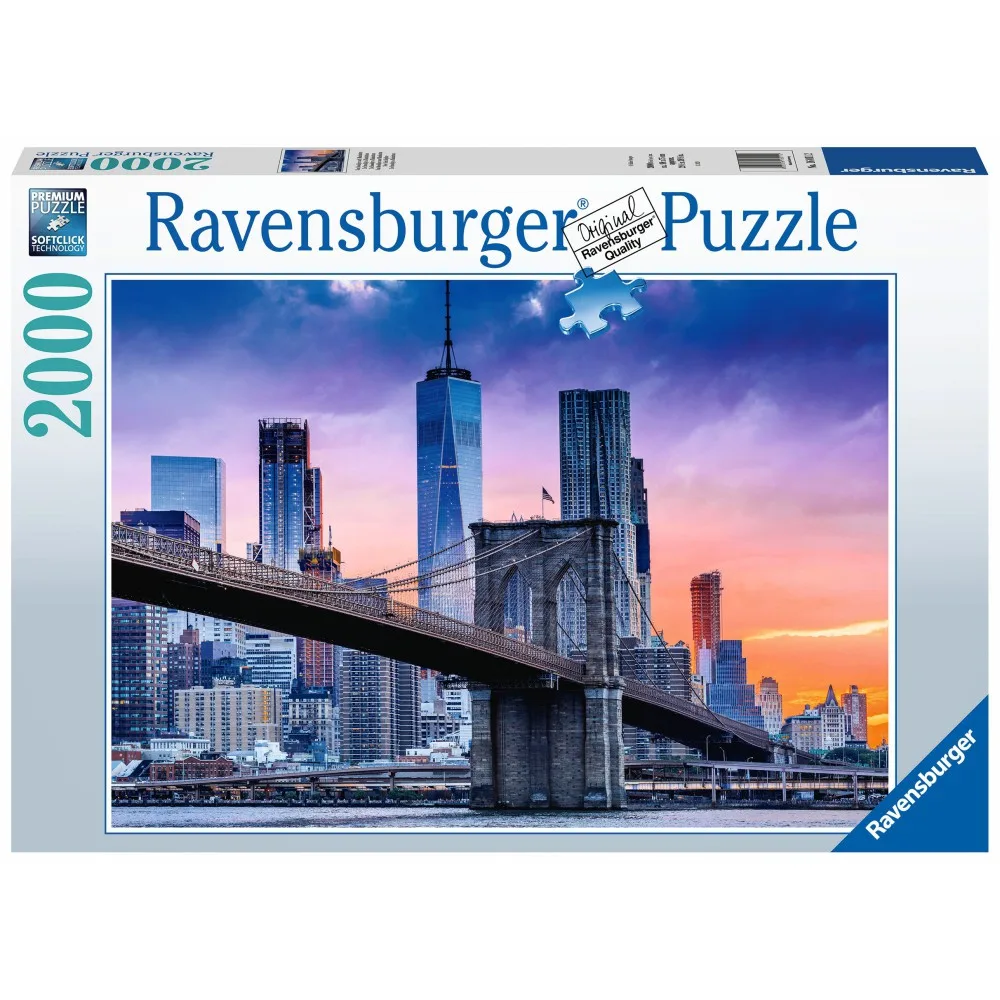 Пазл Ravensburger 160112 Панорама Нью-Йорка 2000 элементов 160112