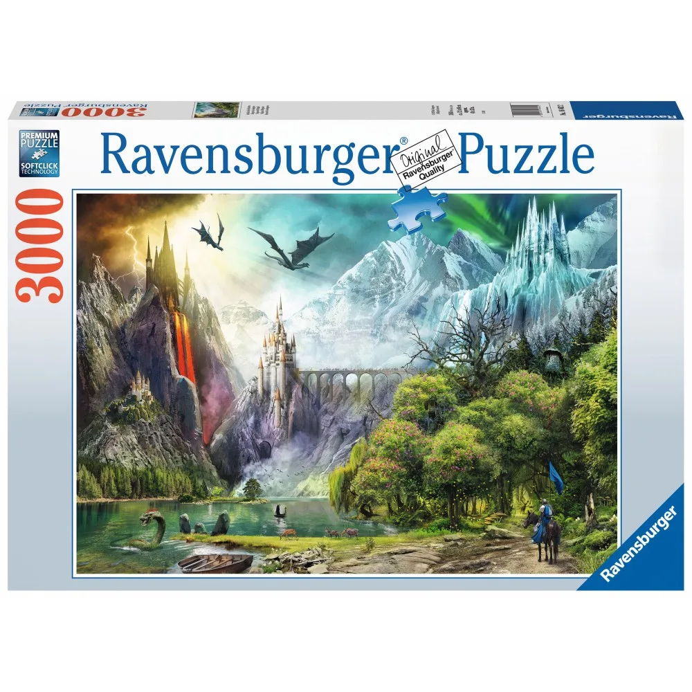 Пазл Ravensburger 164622 Власть драконов 3000 элементов 164622