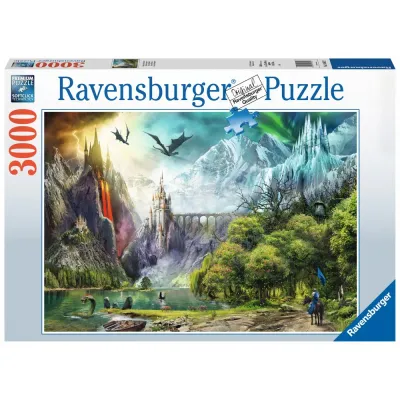 Пазл Ravensburger 164622 Власть драконов 3000 элементов 164622