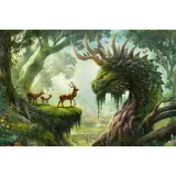 Пазл Ravensburger 008088 Пробуждение лесного дракона 3000 элементов 008088 — фото 3