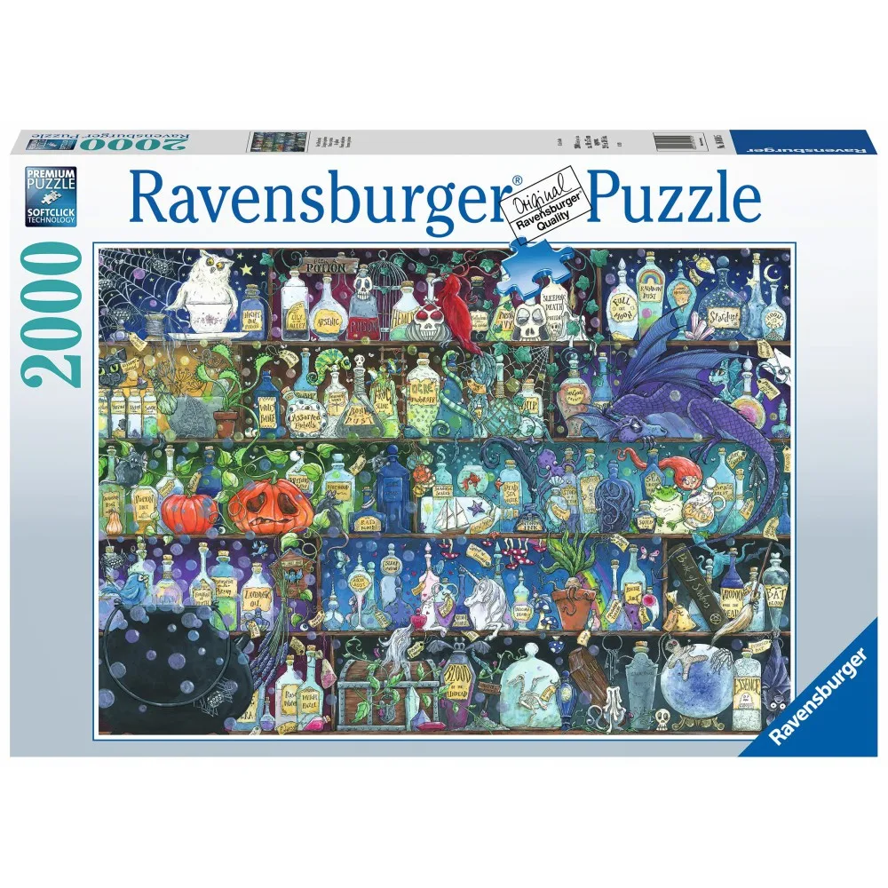 Пазл Ravensburger 160105 Яды и зелья 2000 элементов 160105