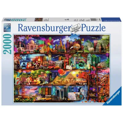 Пазл Ravensburger 166855 Мир книг 2000 элементов 166855