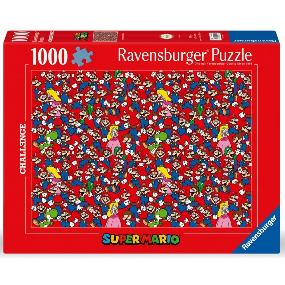 Пазл Ravensburger Challenge Super Mario Bros 005049 1000 элементов 005049