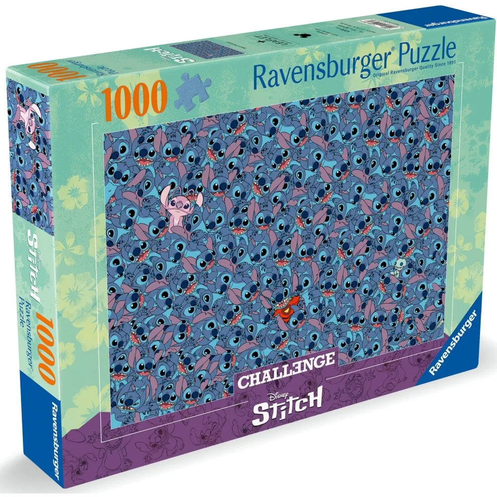 Пазл Ravensburger Disney Stitch Challenge 012658 1000 элементов 012658