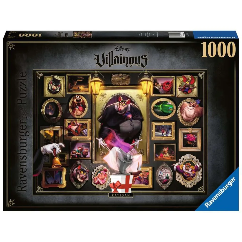 Пазл Ravensburger Disney Villainous 165216 Ратиган 1000 элементов 165216