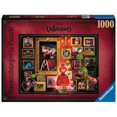 Пазл Ravensburger Disney Villainous 150267 Королева Червей 1000 элементов 150267