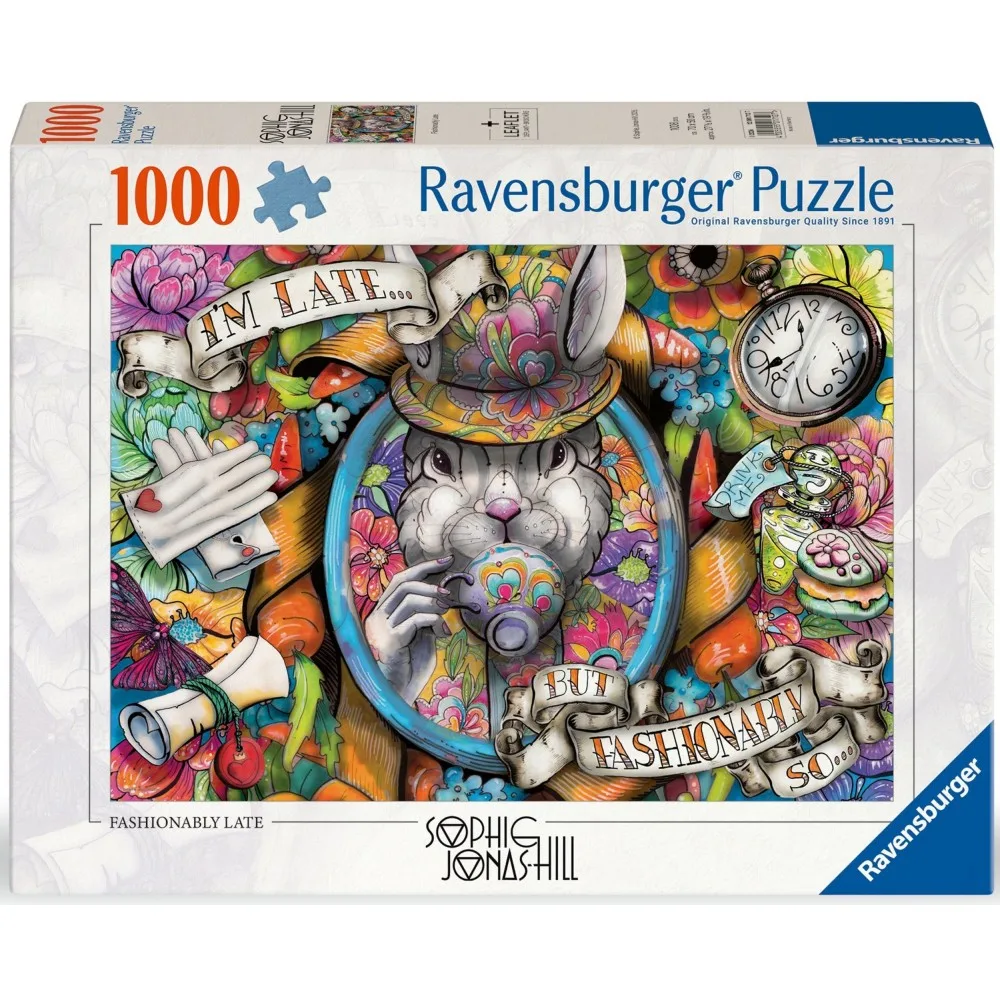 Пазл Ravensburger 017127 Модно опоздать 1000 элементов 017127