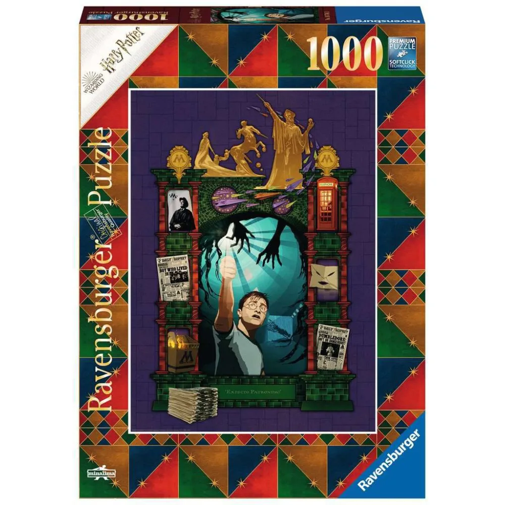 Пазл Ravensburger 167463 Гарри Поттер и Орден Феникса 1000 элементов 167463