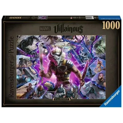 Пазл Ravensburger Marvel Villainous 169061 Киллмонгер 1000 элементов 169061