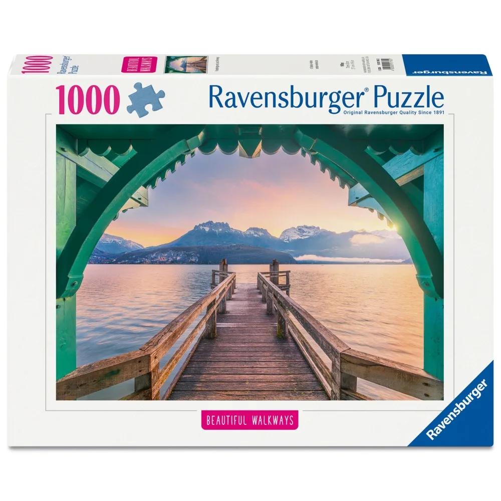 Пазл Ravensburger 017622 Романтичный мостик 1000 элементов 017622