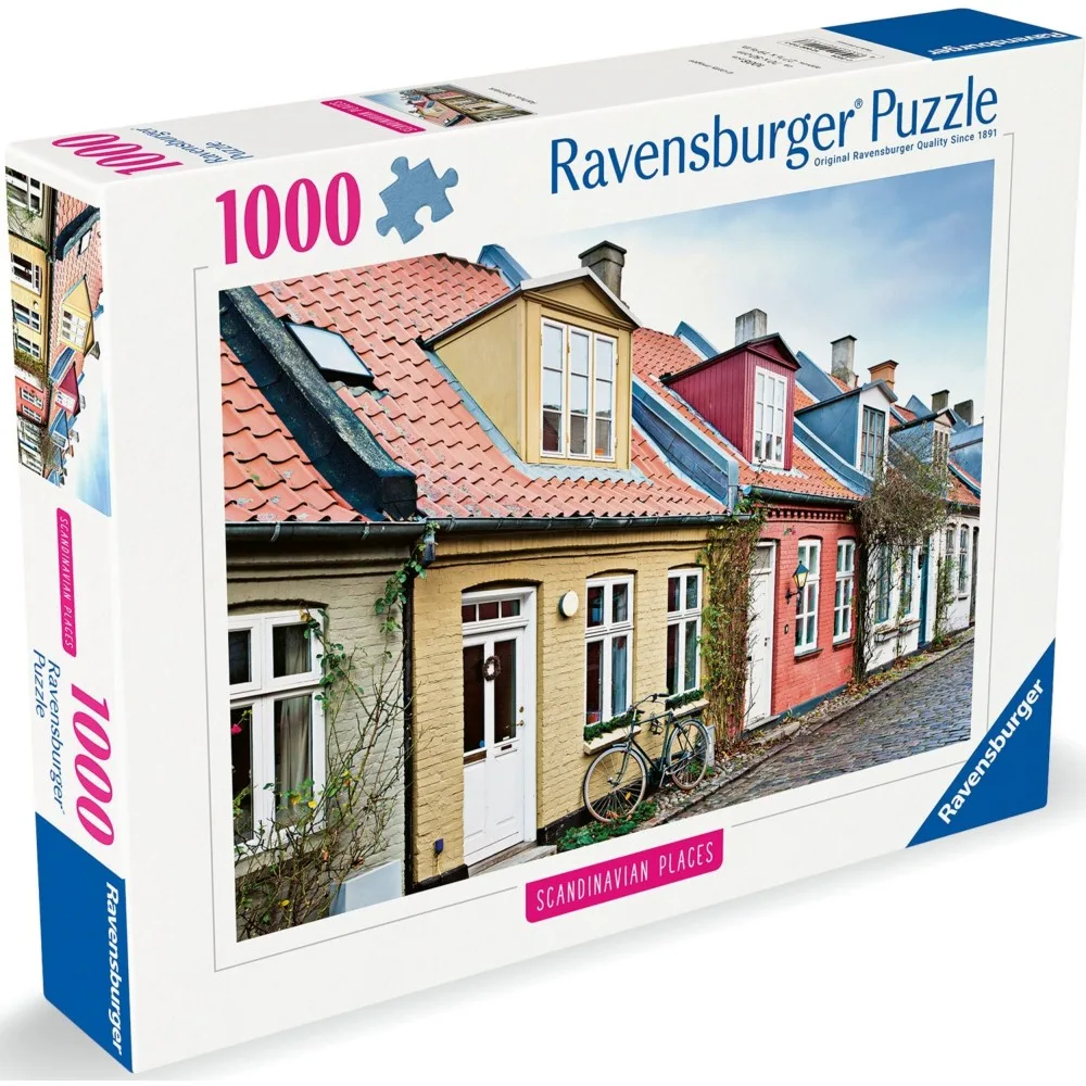 Пазл Ravensburger 001133 Скандинавский город 1000 элементов 001133