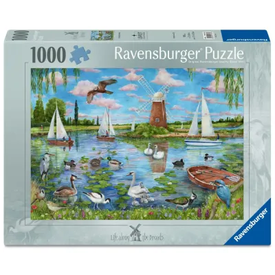 Пазл Ravensburger 017165 Очаровательное озеро 1000 элементов 017165