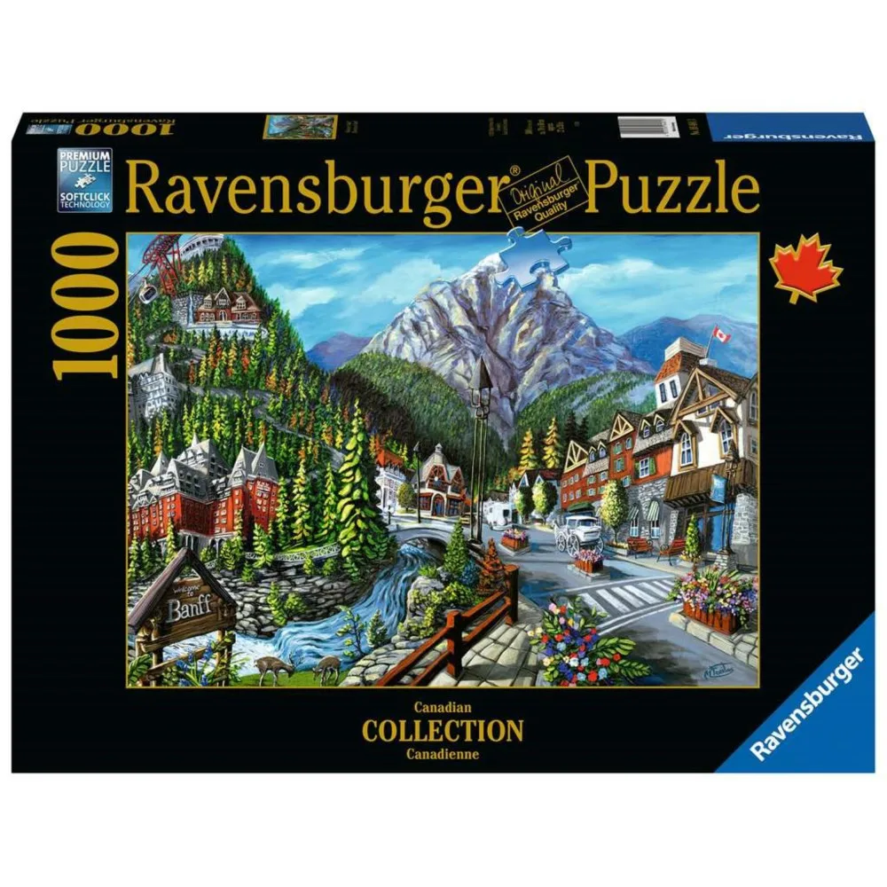 Пазл Ravensburger 164813 Добро пожаловать в Банф 1000 элементов 164813