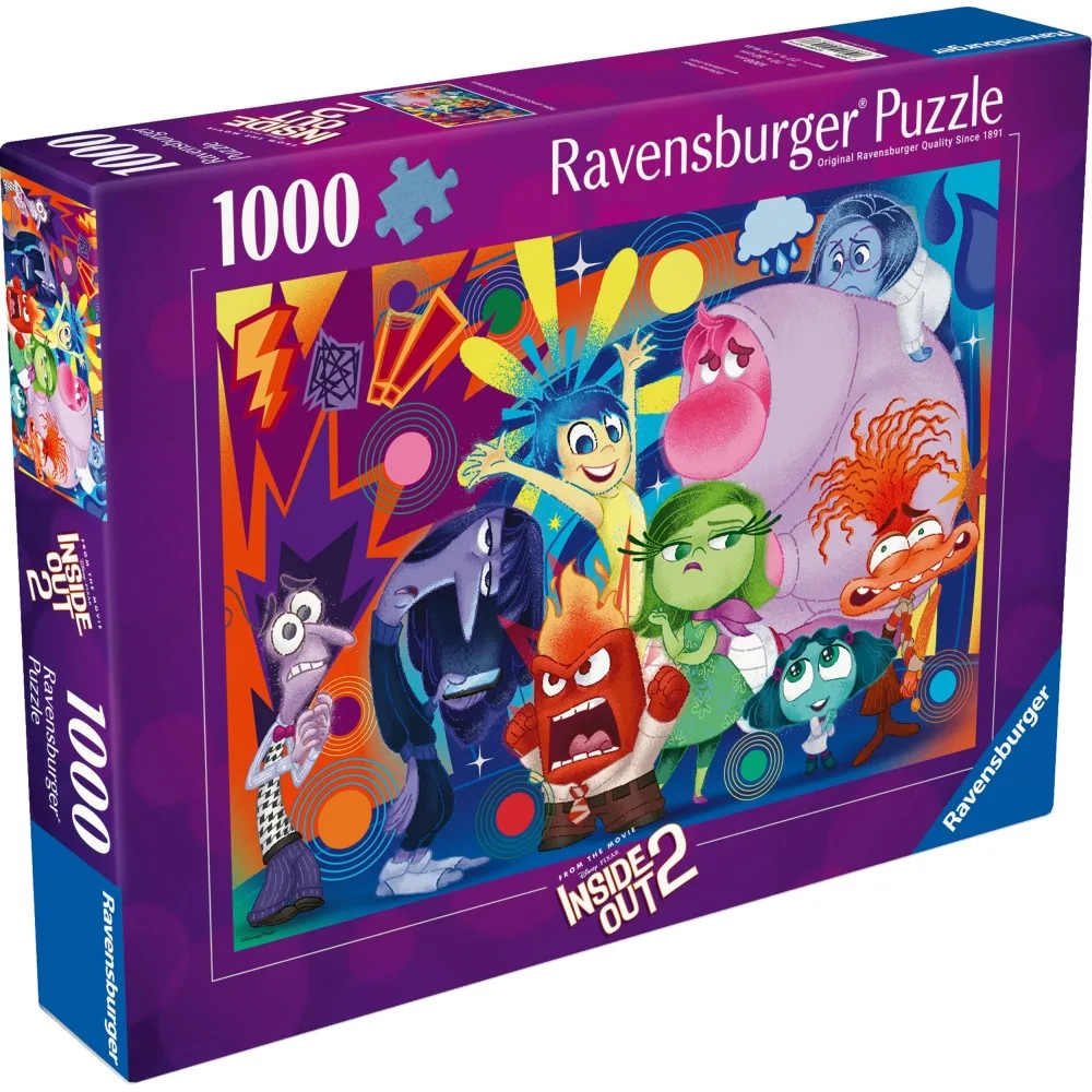 Пазл Ravensburger 015376 В голове не укладывается 1000 элементов 015376
