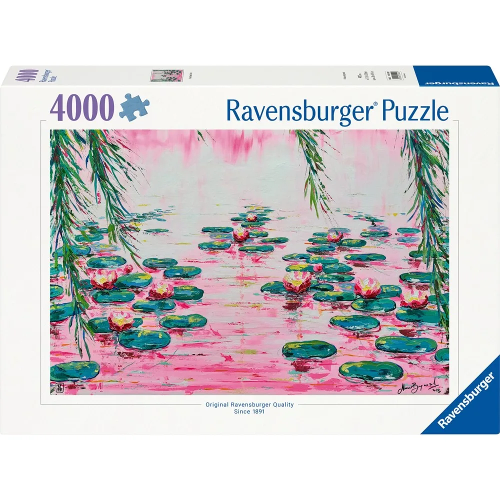 Пазл Ravensburger 014201 Водяные лилии 4000 элементов 014201