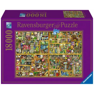 Пазл Ravensburger 178254 Волшебная библиотека полка с книгами XXL 18000 элементов 178254