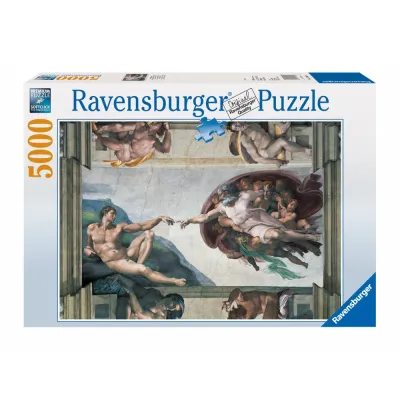 Пазл Ravensburger 174089 Микеланджело Сотворение Адама 5000 элементов 174089