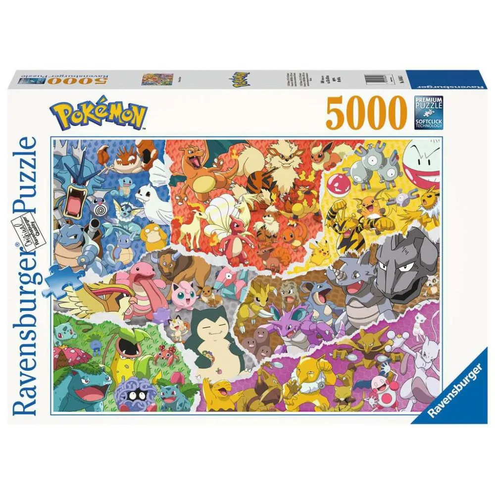 Пазл Ravensburger Pokemon 168453 5000 элементов 168453
