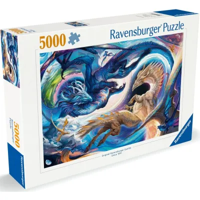 Пазл Ravensburger 008132 Драконы день и ночь 5000 элементов 008132