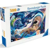 Пазл Ravensburger 008132 Драконы день и ночь 5000 элементов 008132 — фото 1