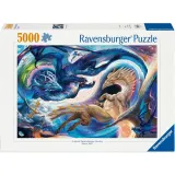 Пазл Ravensburger 008132 Драконы день и ночь 5000 элементов 008132 — фото 2