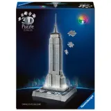 Пазл 3D Ravensburger Iconics 080268 Эмпайр-стейт-билдинг с LED-подсветкой 241 элемент 080268 — фото 2