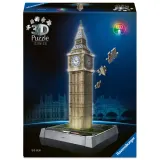 Пазл 3D Ravensburger Iconics 080251 Биг-Бен с LED-подсветкой 235 элементов 080251 — фото 2