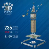 Пазл 3D Ravensburger Iconics 080251 Биг-Бен с LED-подсветкой 235 элементов 080251 — фото 6