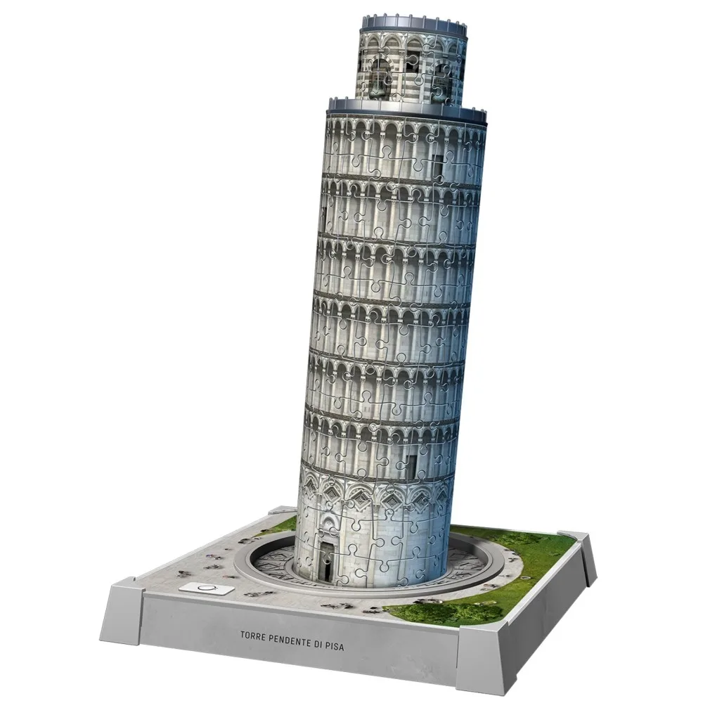 Пазл 3D Ravensburger Iconics 080282 Пизанская башня с LED-подсветкой 231 элемент 080282