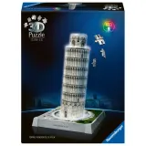 Пазл 3D Ravensburger Iconics 080282 Пизанская башня с LED-подсветкой 231 элемент 080282 — фото 2