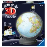 Пазл 3D Ravensburger 115495 Глобус с LED-подсветкой 540 элементов 115495 — фото 2
