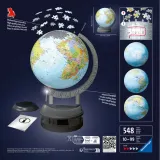 Пазл 3D Ravensburger 115495 Глобус с LED-подсветкой 540 элементов 115495 — фото 4