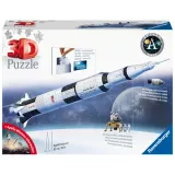 Пазл 3D Ravensburger 115457 Ракета Apollo Saturn V 504 элемента 115457 — фото 1