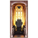 Конструктор-диорама Revell Tiny Adventures Book Nook 00531 Дом Дракона Железный трон DIY 91 деталь 00531 — фото 5