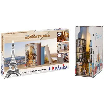 Конструктор-диорама Revell Tiny Adventures Book Nook 00539 Париж DIY 168 деталей 00539