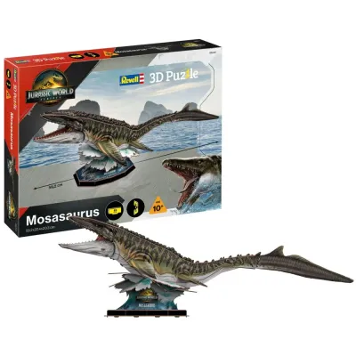 Пазл 3D Revell Jurassic World 00244 Мозазавр 83 элемента 00244