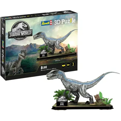 Пазл 3D Revell Jurassic World 00247 Велоцираптор Блю 57 элементов 00247