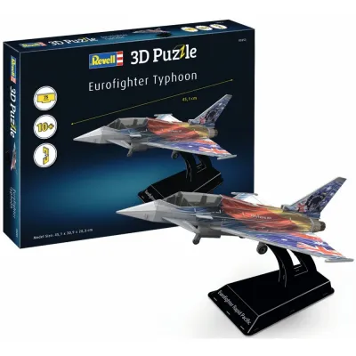 Пазл 3D Revell 00253 Истребитель Eurofighter Typhoon 75 элементов 00253
