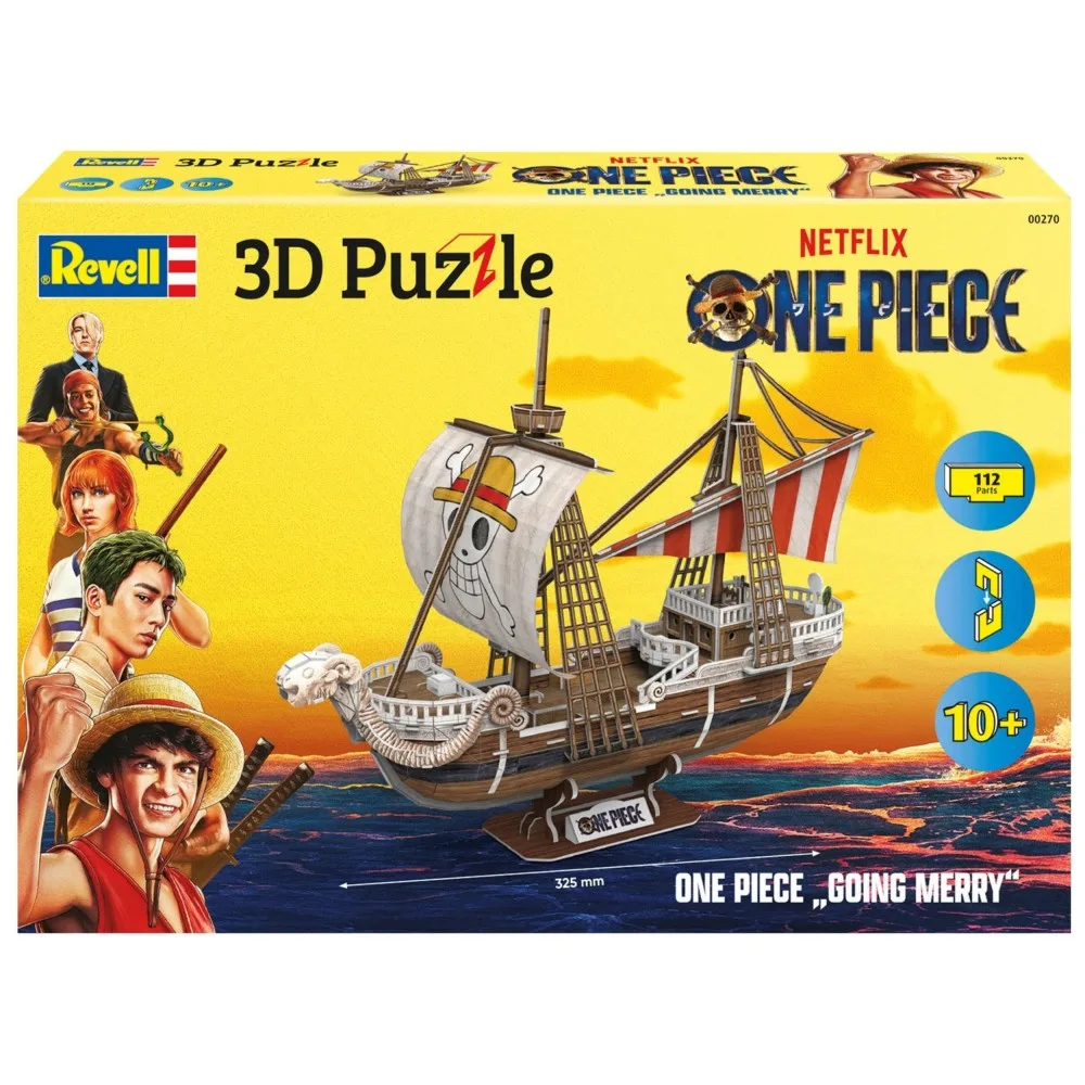 Пазл 3D Revell One Piece 00270 Корабль Going Merry 112 элементов 00270