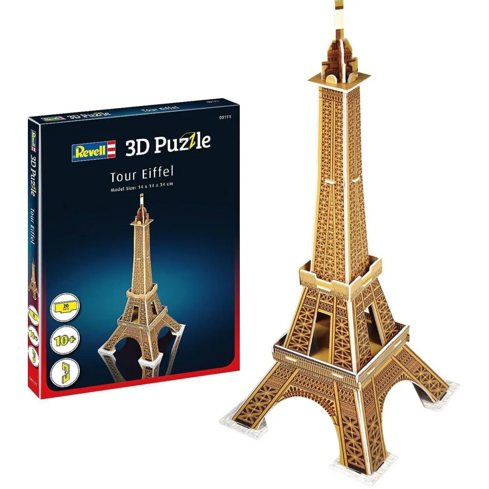 3D-пазл Revell 00111 «Эйфелева башня» 20 деталей 00111