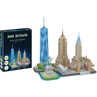 Пазл 3D Revell 00142 Панорама Нью-Йорка 123 элемента 00142