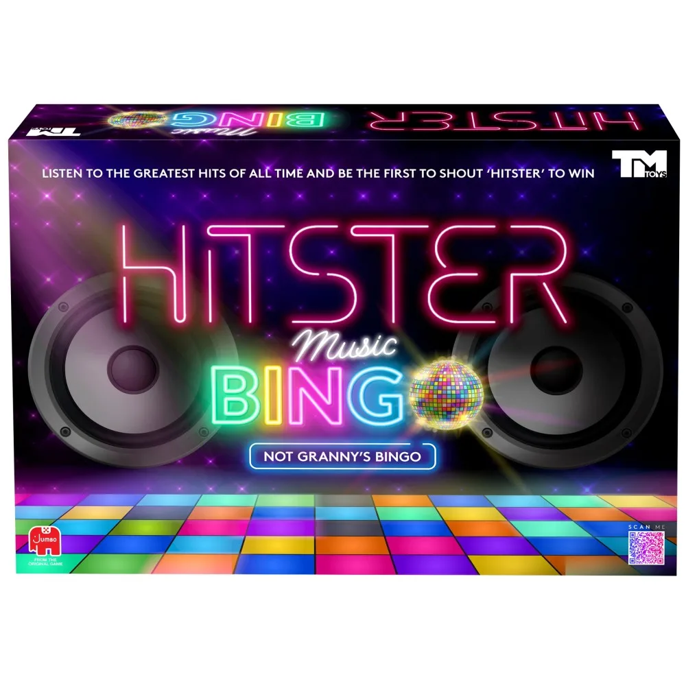 Настольная игра TM Toys Hitster JUM0604 Музыкальное бинго JUM0604
