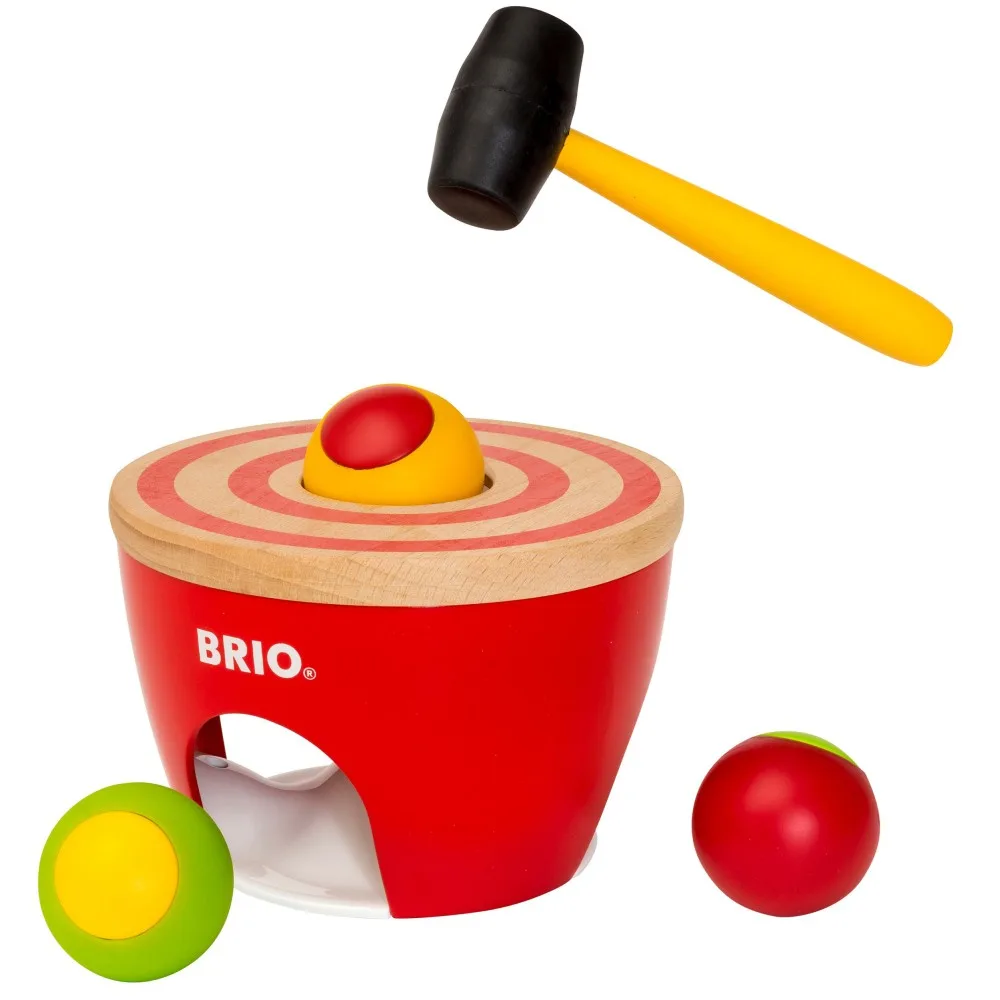 Развивающая игрушка BRIO 30519 Забей шарик молоточком 30519